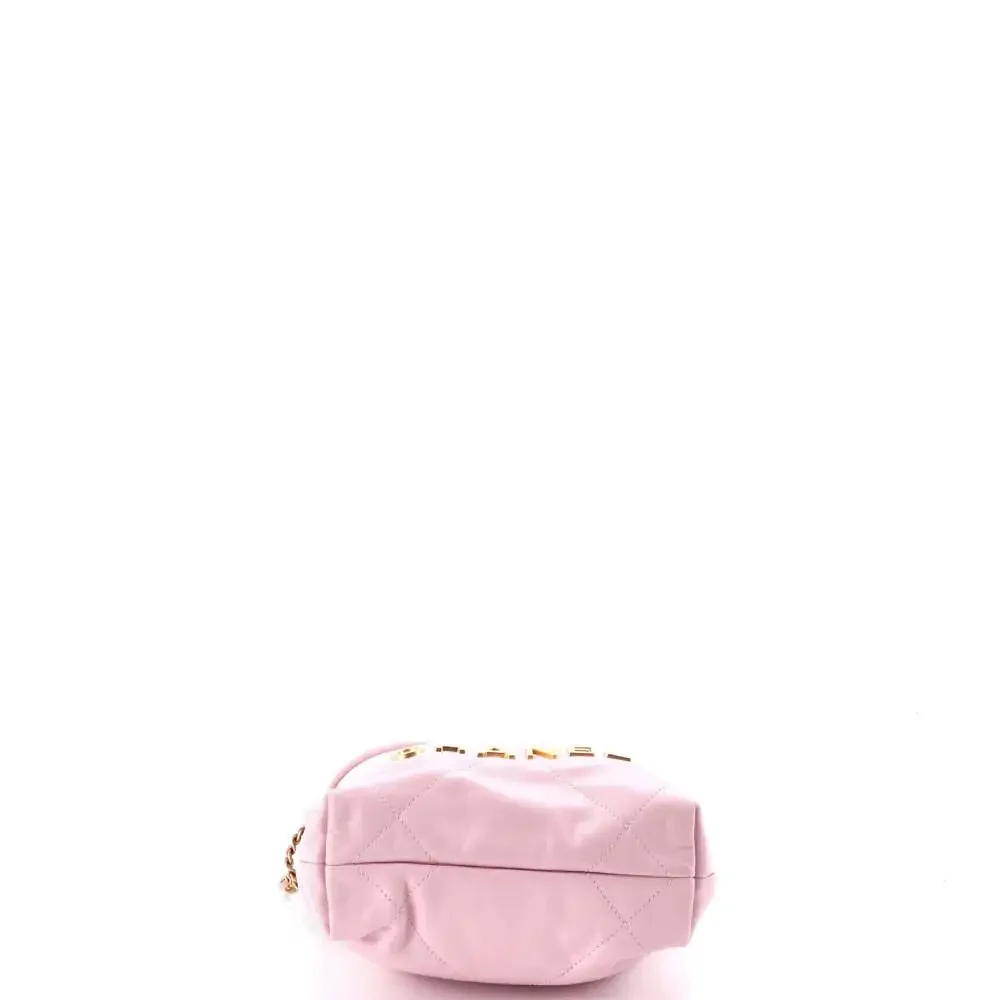 Chanel 22 Chain Hobo Quilted Calfskin #242425C50B